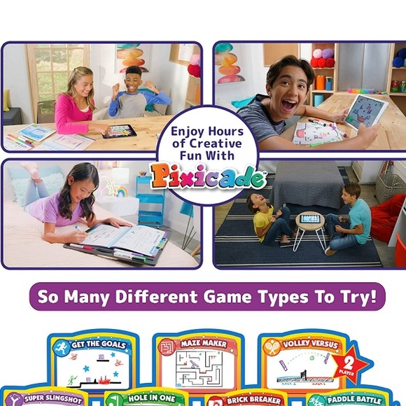 Pixicade Kid's Mobile Game Maker Create Virtual Games, Learn Math & Technology - Picture 4 of 8